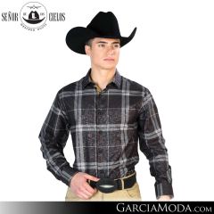Camisa Vaquera El Senor De Los Cielos Western 43782-Black