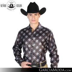 Camisa Vaquera El Senor De Los Cielos Western 43785-Black