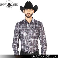Camisa Vaquera El Senor De Los Cielos Western 43848-Black