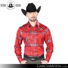 Camisa Vaquera El Senor De Los Cielos Western 43925-Red