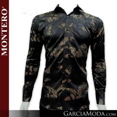 Camisa Vaquera Montero Western 0793-Negro