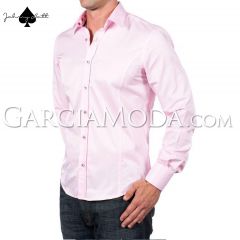 Johnny Matt Luxury shirts JM-1213 Pink with design inner details