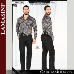 Pantalon Lamasini Western 2846-Negro