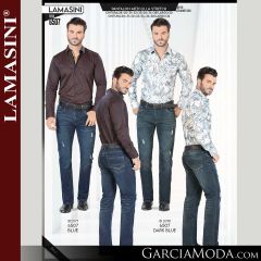 Pantalon Lamasini Western 6507-Blue-Dark_Blue