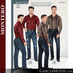 Pantalon Montero Western 2305-Med_Blue-2305-DK_Blue