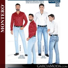 Pantalon Montero Western 5620-light blue-5625-light blue