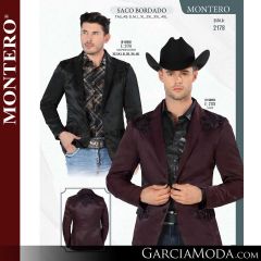 Saco Montero Western 2178-Negro_Negro-Vino