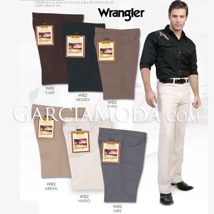 Pantalón Wrangler Jeans W82 Varios colores Western Wear, GarciaModa.com -