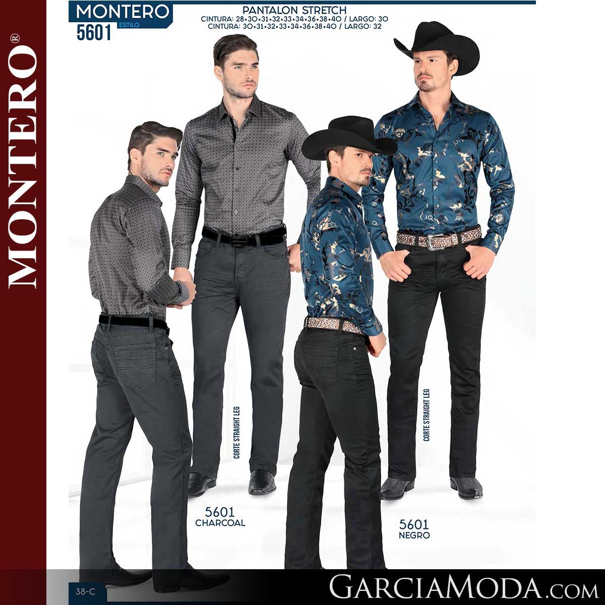 Pantalones corte straight deals